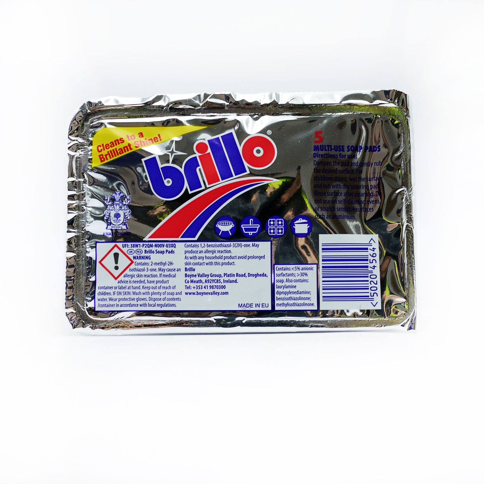 Best Brillo Mr Muscle Soap Pads 5 Pack | High Quality Dish Washing Product Online - Product Image Best Brillo Mr Muscle Soap Pads 5 Pack | High Quality Dish Washing Product Online - Product Image